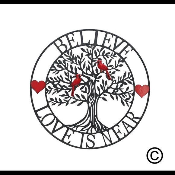 Love is near wall art brand new - Picture 1 of 4